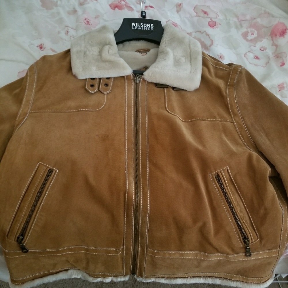 Wilson's leather suede/leather jacket
